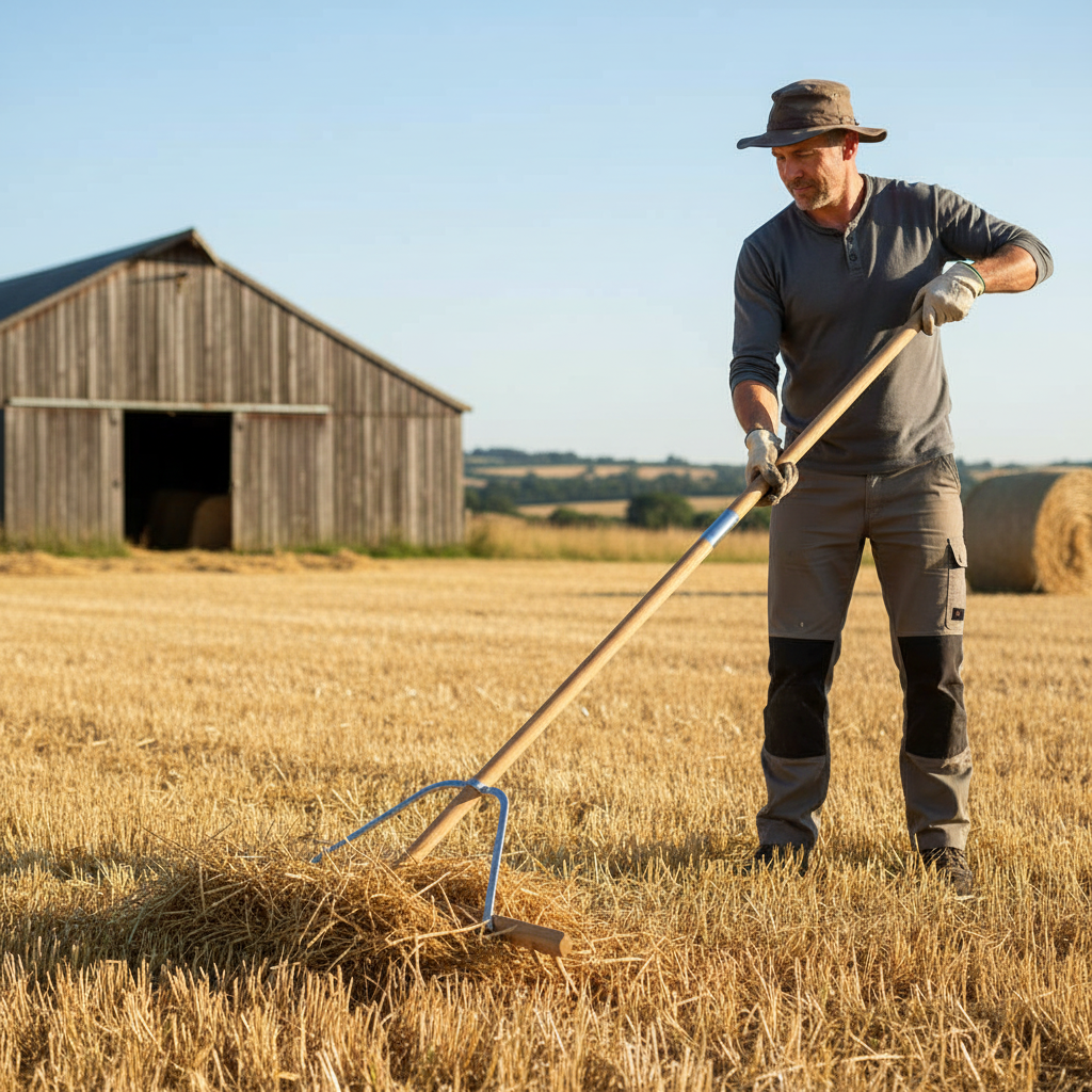Wooden Hay Rake