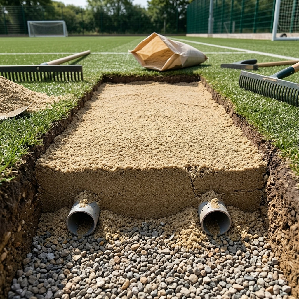 25kg Sports Sand for Enhanced Drainage