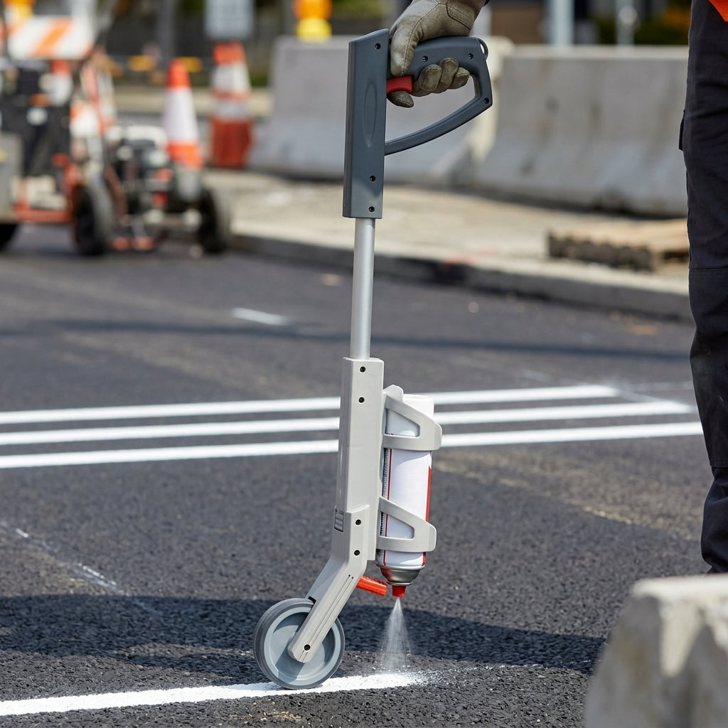 One Wheel Applicator for Aerosol Marking Paint (view 2)