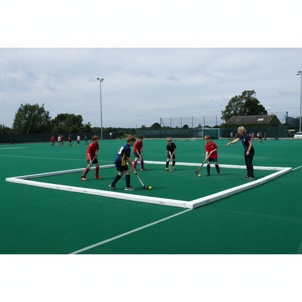 Hockey Pitch Divider Pad for Training and Shooting Practice, PVC Foam 3.6m - Image 2