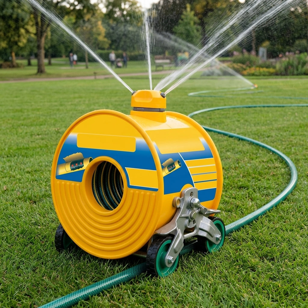 Travelling Sprinkler for Portable Irrigation