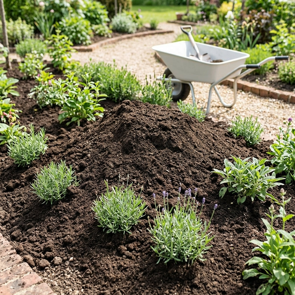 Norfolk Screened Top Soil 100% Natural Fertile Growing Medium