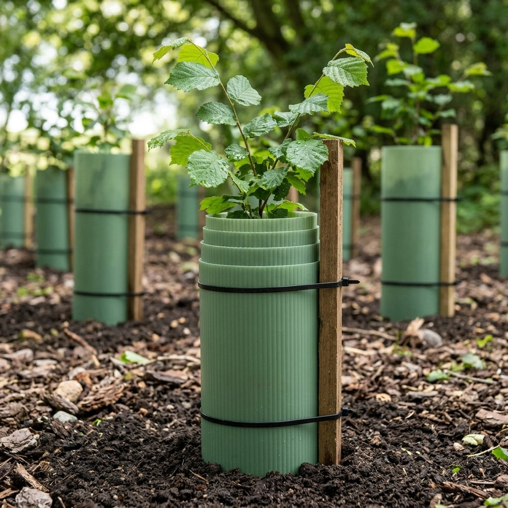 Tube Shelter for Shrubs 130-200mm Diameter Nest of 4
