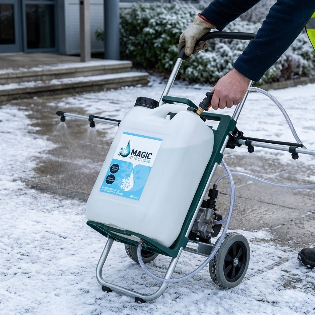 25L De-Icer Sprayer with 625m² Coverage