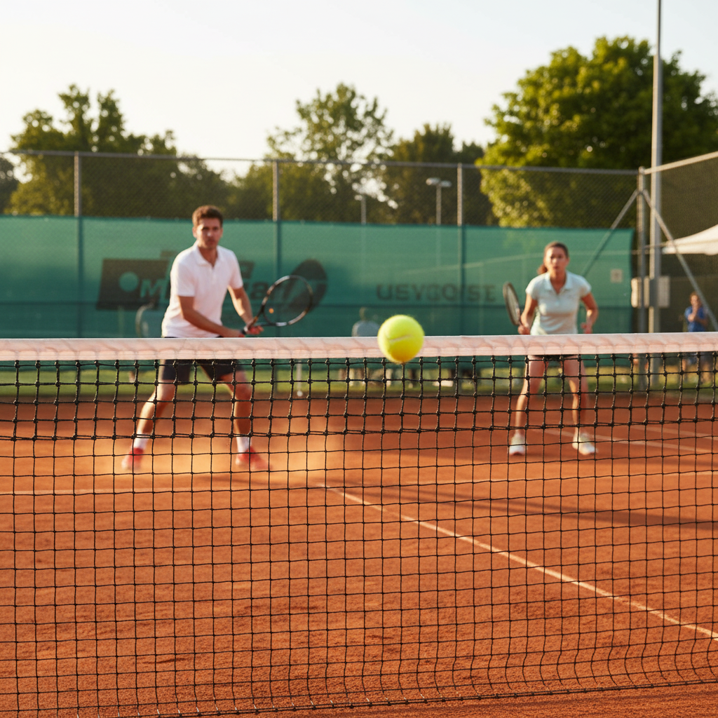 Regulation Tennis Net 45mm - Image 2