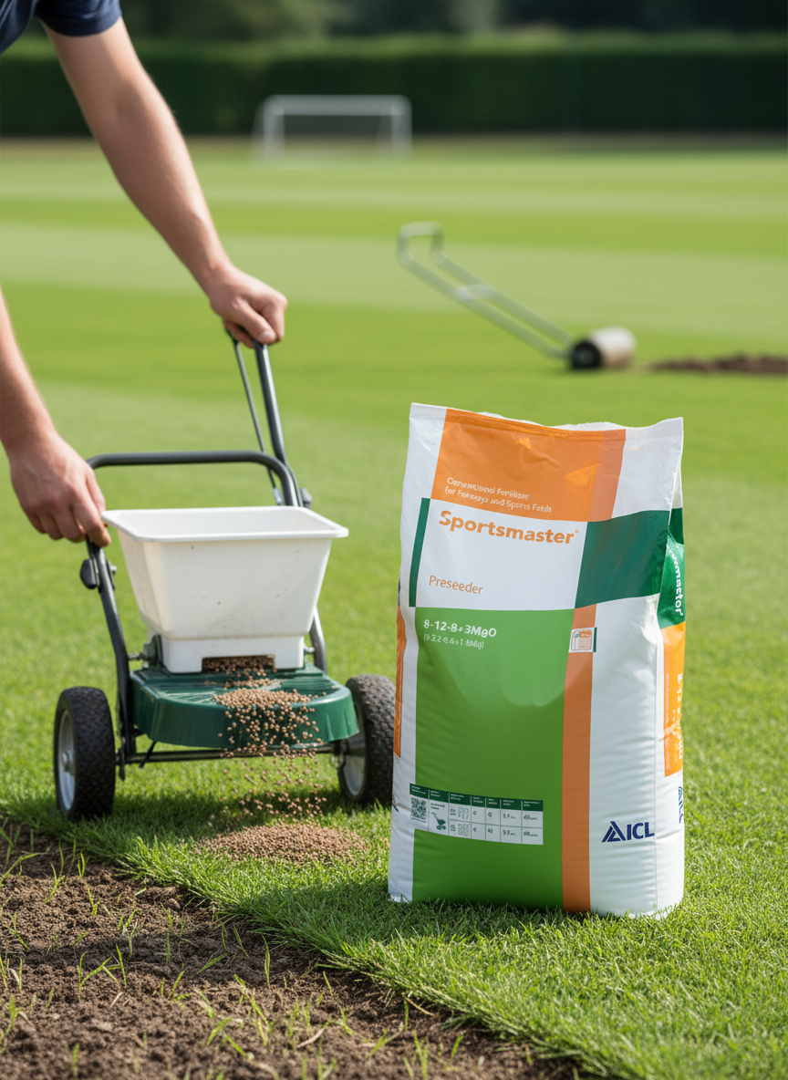 8-12-8 +3MgO Fertiliser for Sports Fields 25kg