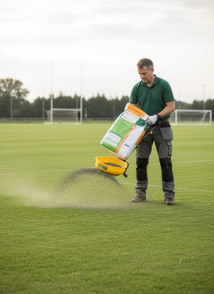 Granular Weed, Feed, and Moss Control Fertiliser 14-0-5 with Iron, MCPA, and Mecoprop-P 25kg - Image 2