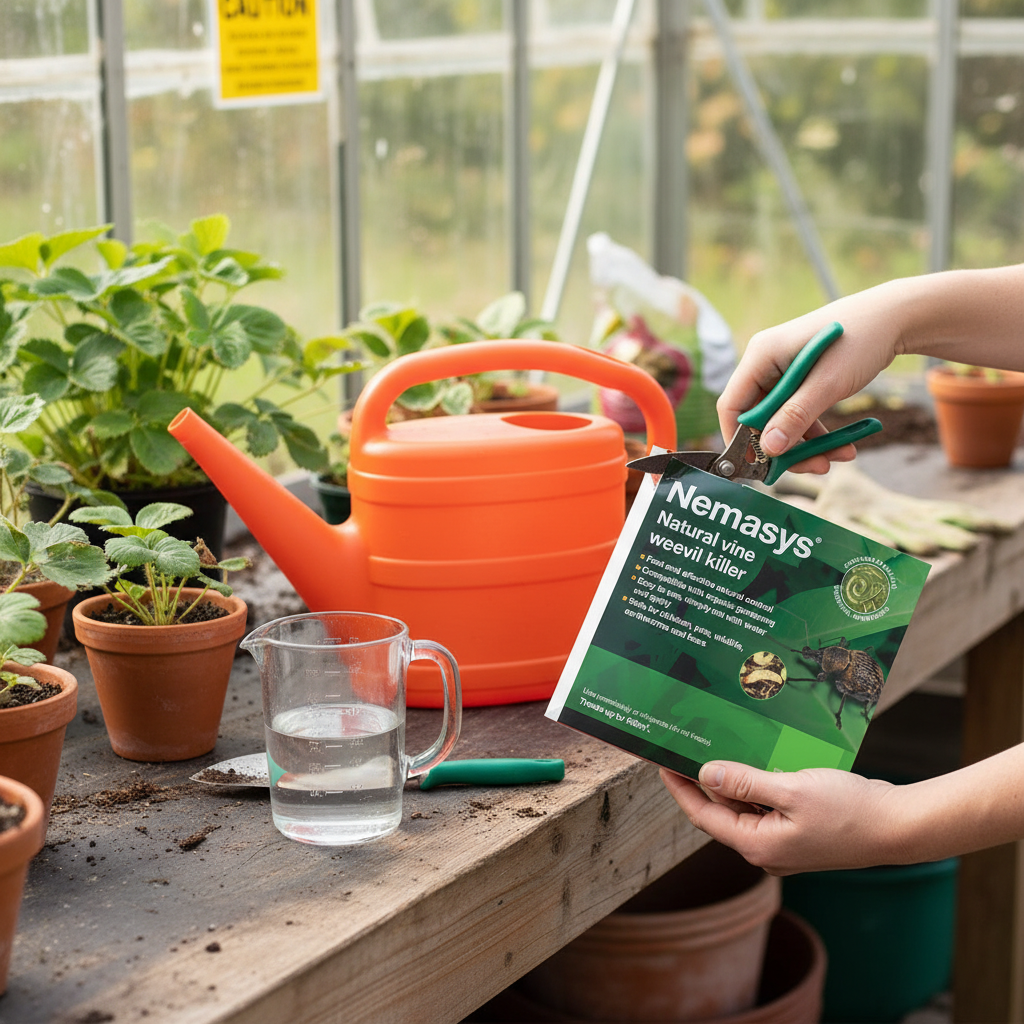Vine Weevil Killer with Nematodes for Natural Control in Edible Crops