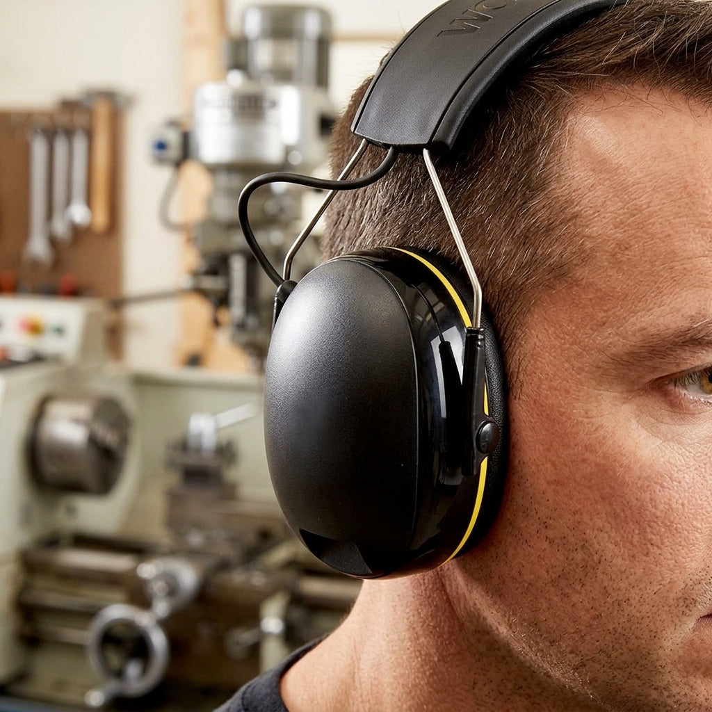 Wireless Hearing Protector Earmuffs with Bluetooth Technology (view 2)