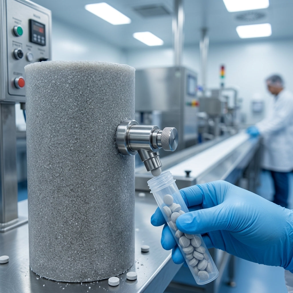 Tablet Applicator with High-Flow Steel Valve