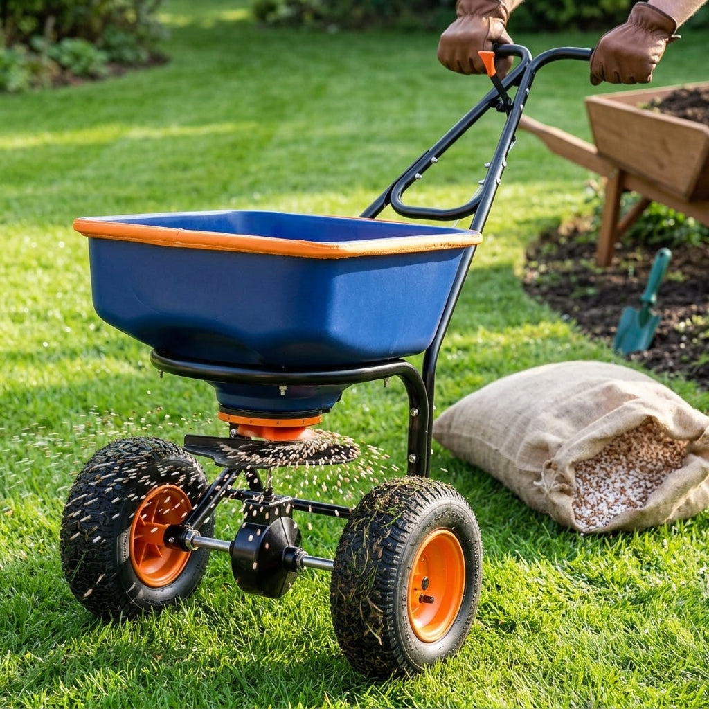 Rotary Seed and Fertiliser Spreader