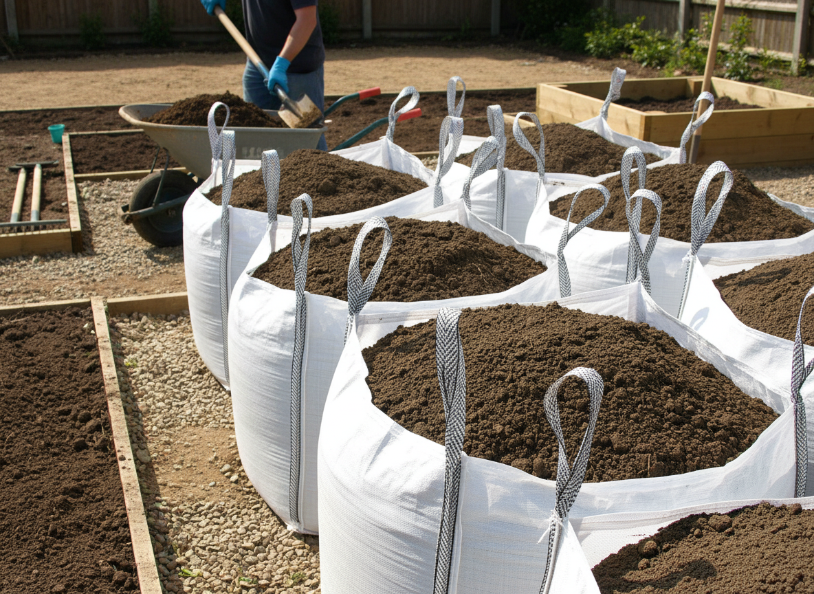 Multipurpose Screened Topsoil for Landscaping and Horticulture
