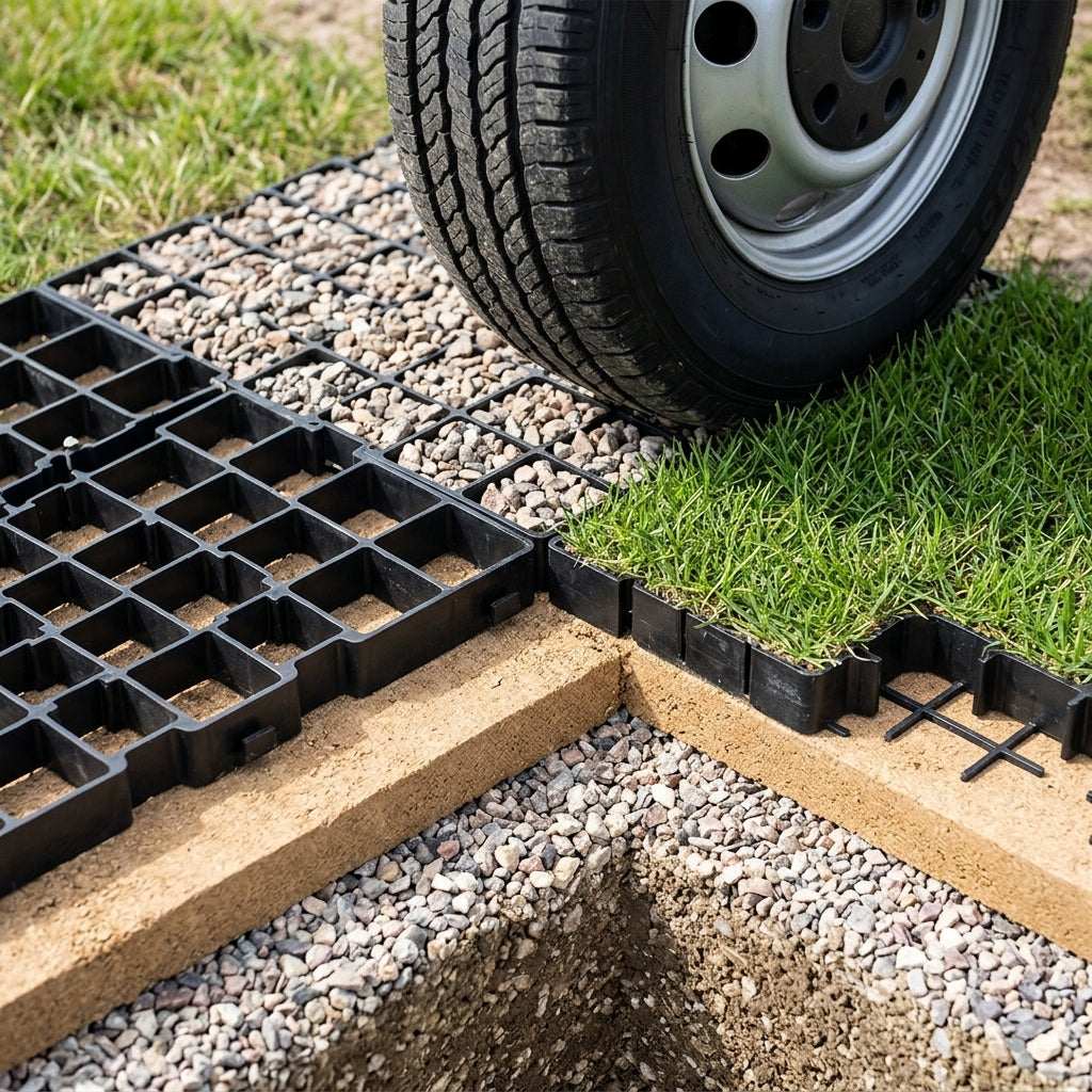 Heavy Duty Ground Reinforcement Mat 1m² (view 2)