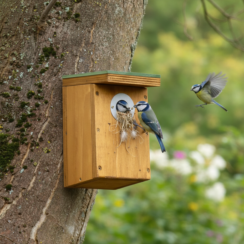 Bird Nest Box for Small Birds - Image 2
