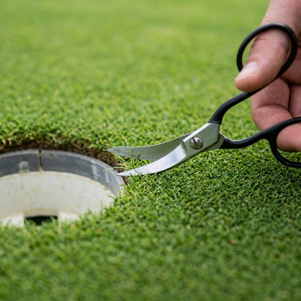 Curved Golf Hole Trimming Scissors (view 2)