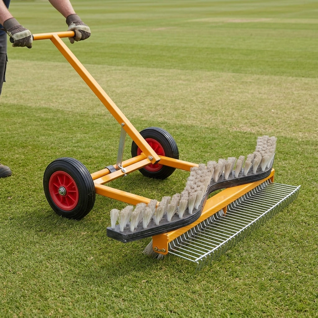 Dual Purpose Turf Rake for Fine Turf Areas