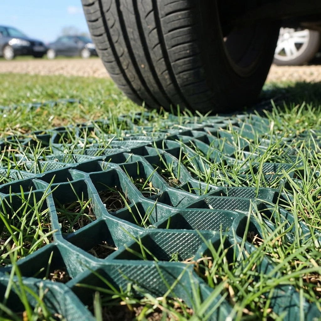 10m x 1m Heavy Duty Grass Reinforcement Mesh (view 2)