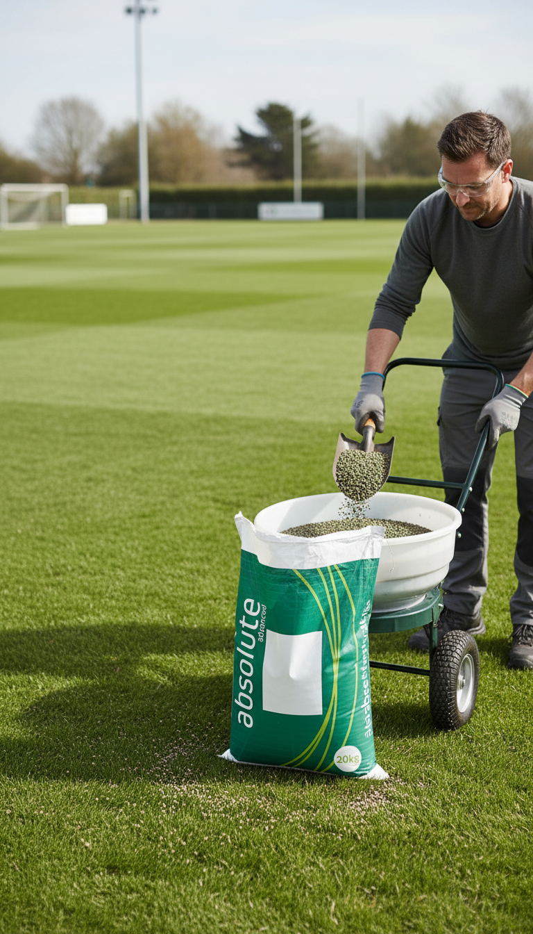8-0-0 Fertiliser with Magnesium and Iron for Healthy Turf Growth 20kg