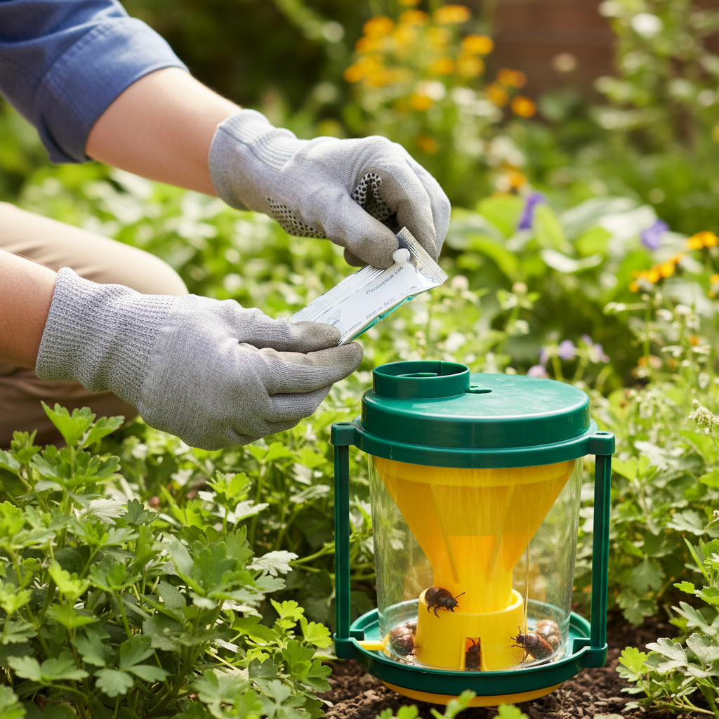 Replacement Pheromone Lure for Chafer Beetle Trap