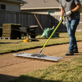 Levelawn for Smoothing and Distributing Top Dressing Materials