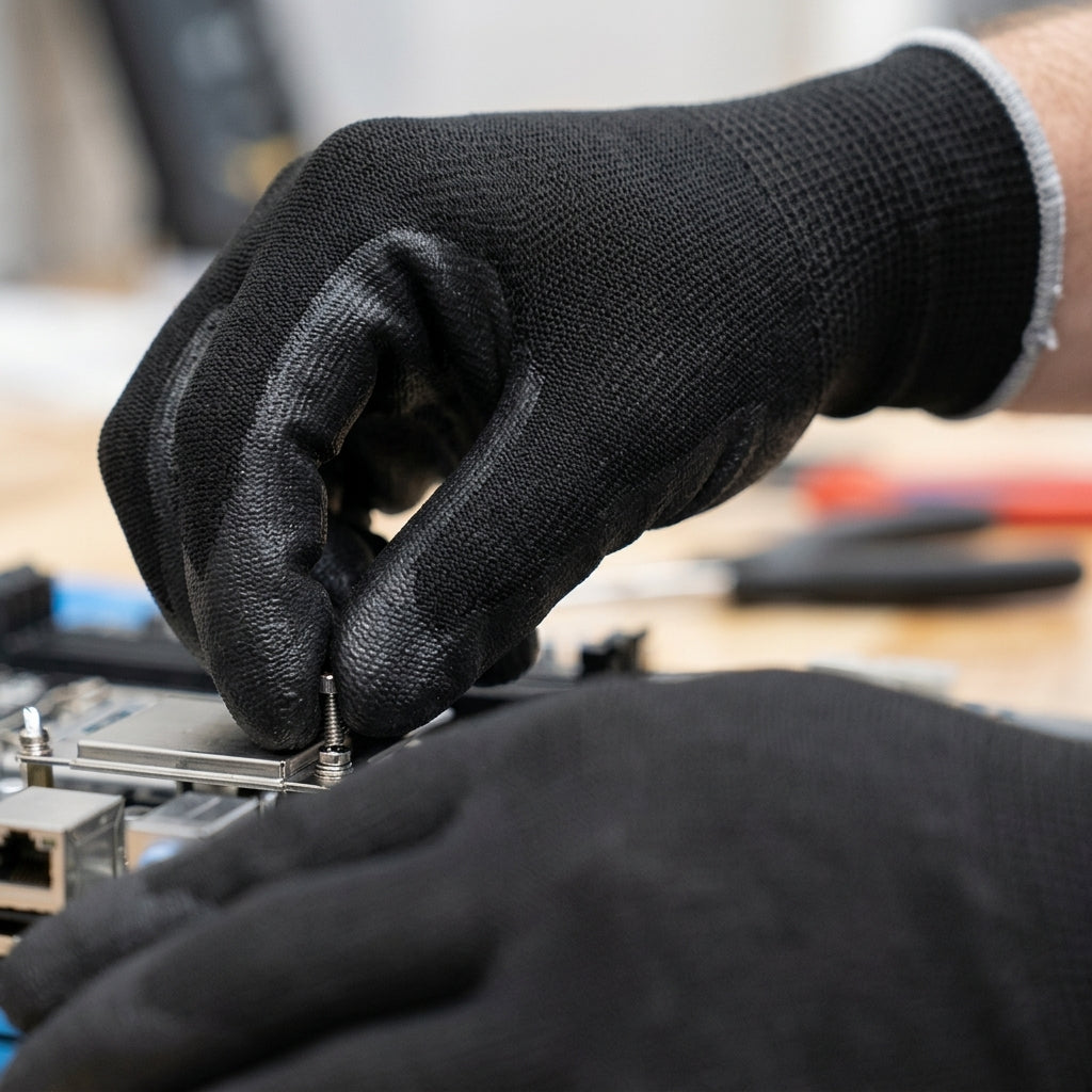PU Palm Precision Work Glove [Sizes 8-10] (view 2)