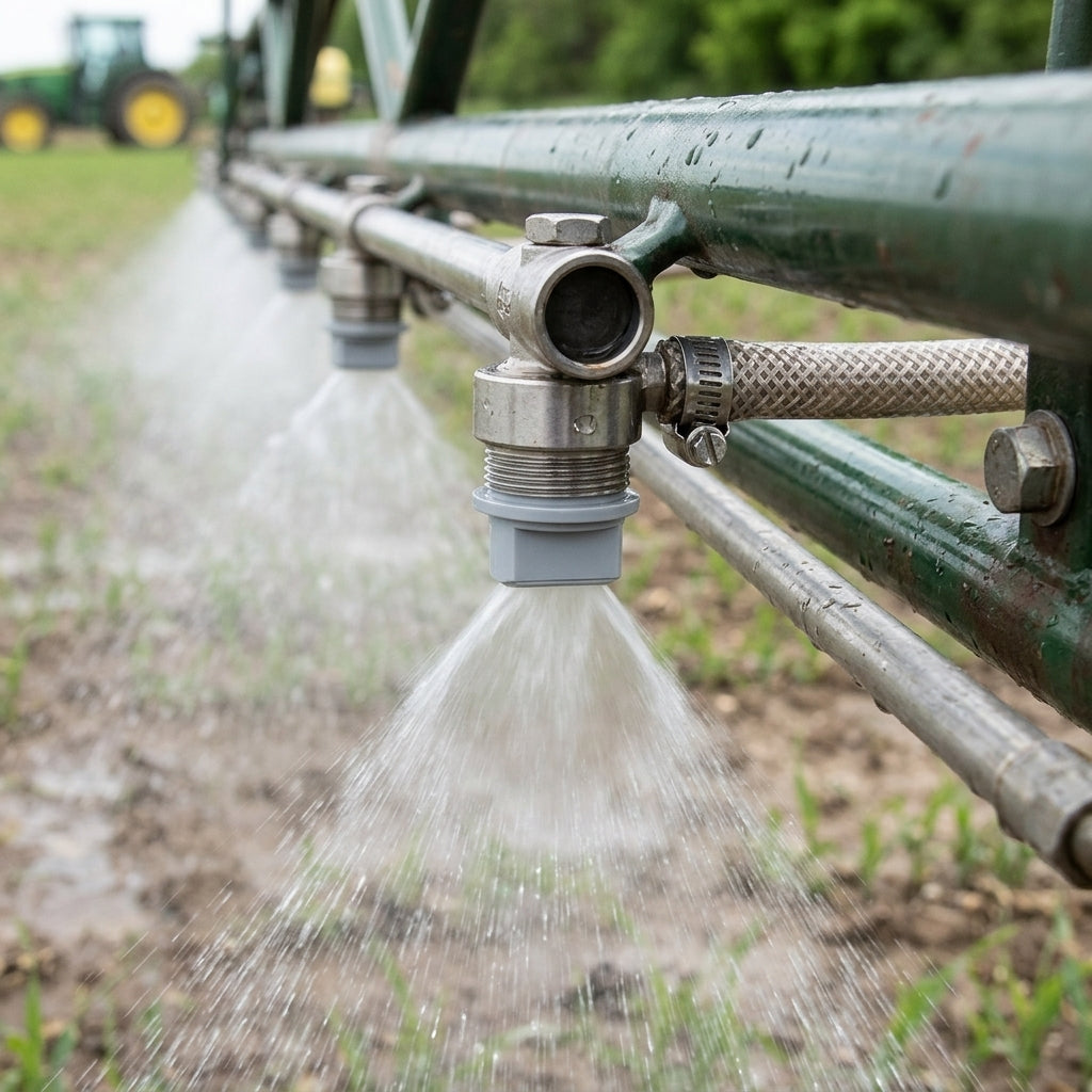 Flat Fan Nozzles for Spraying Applications