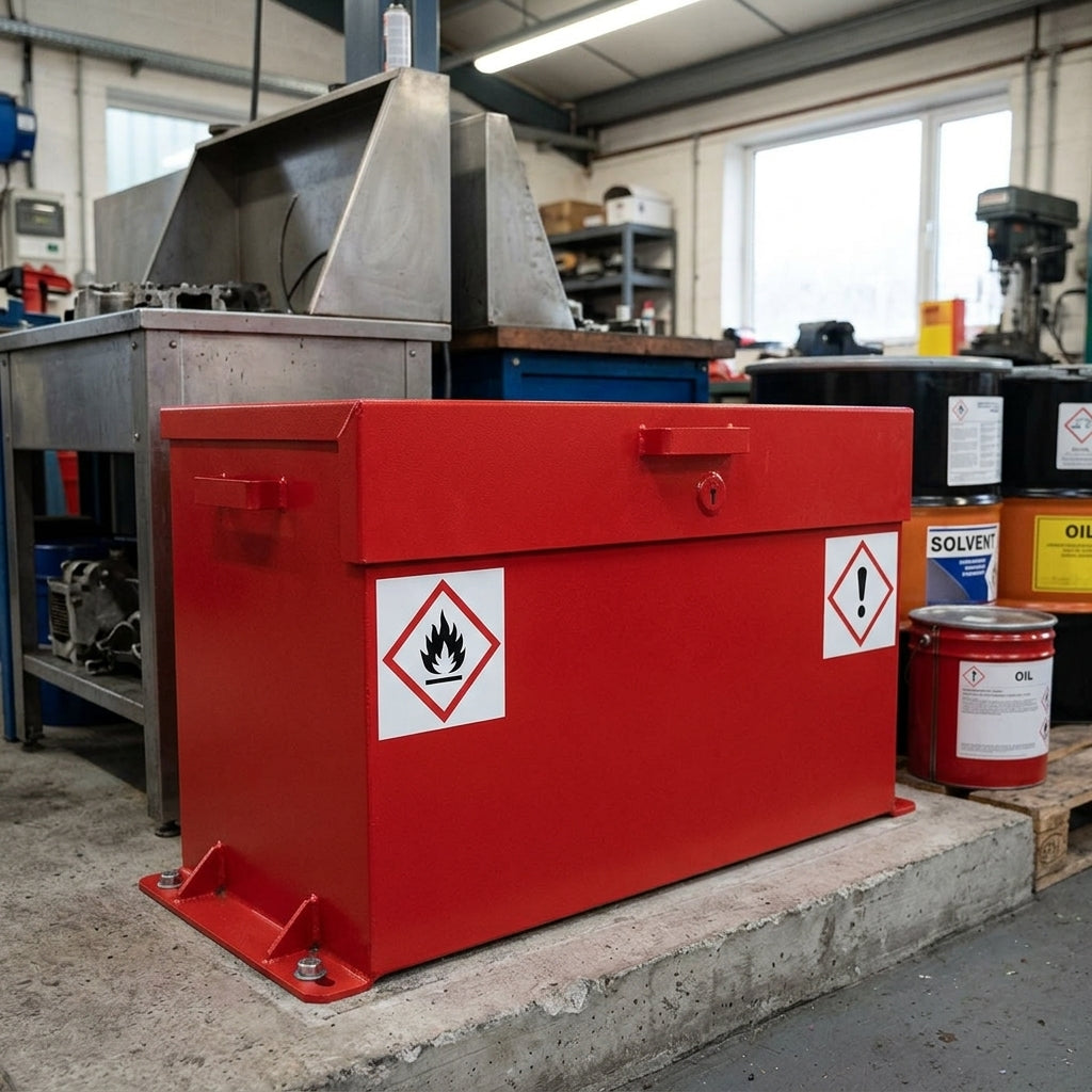Chemical and Fuel Storage Box - Lockable Vault