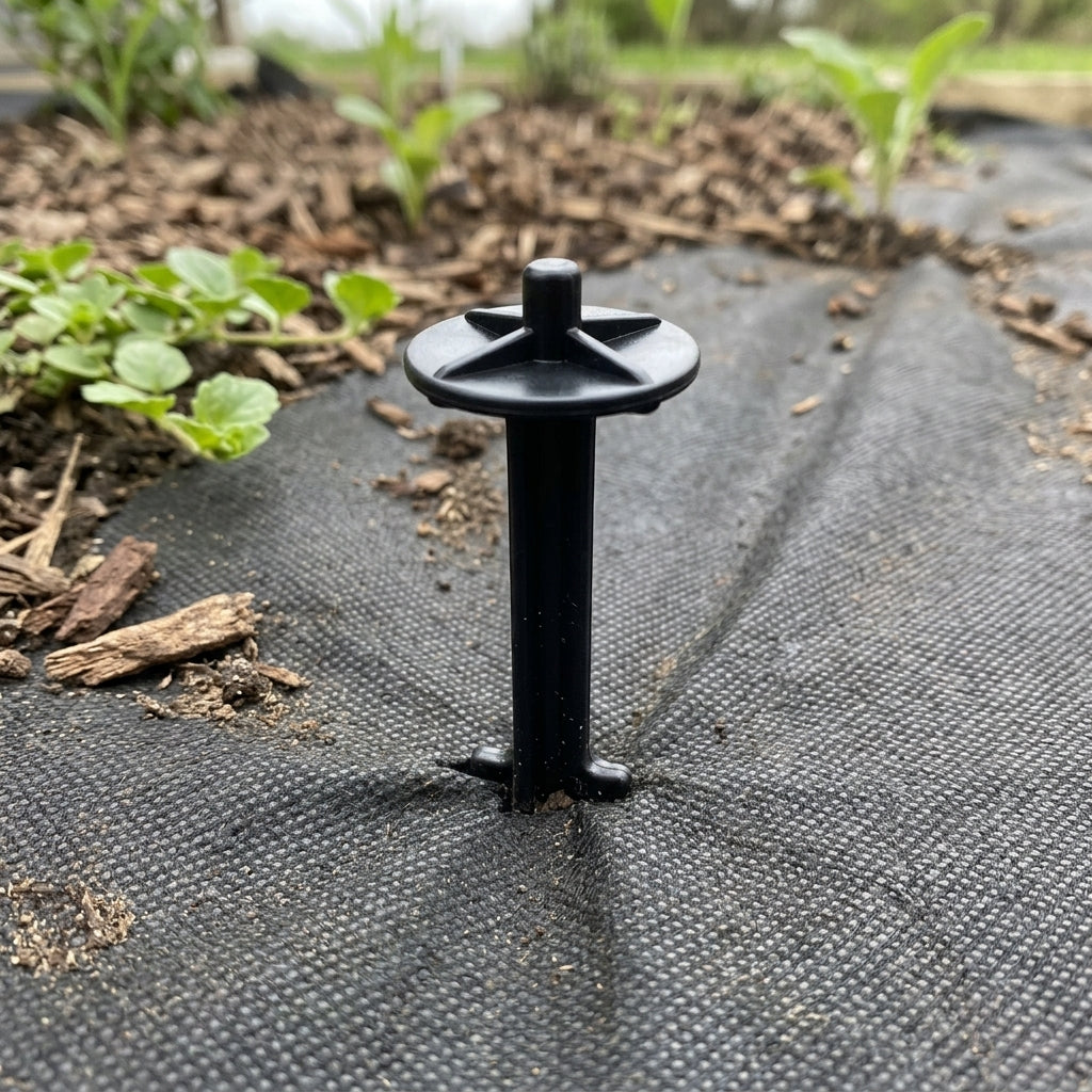 Plastic Reinforcement Pegs for Ground Cover Securing