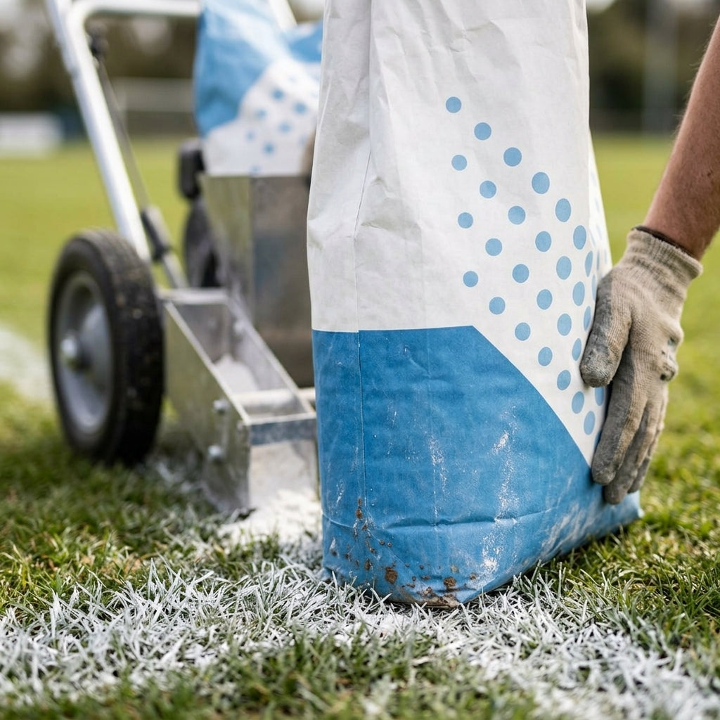 25kg Dry White Line Marking Powder for Sports Surfaces (view 2)