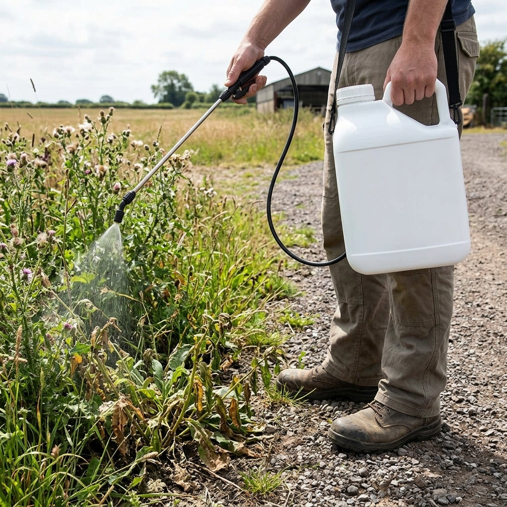 5L Glyphosate Total Herbicide for Weed Control