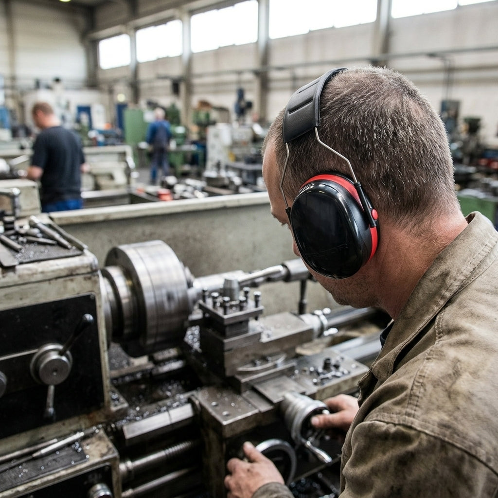 Large Volume Ear Muff for High Noise Reduction