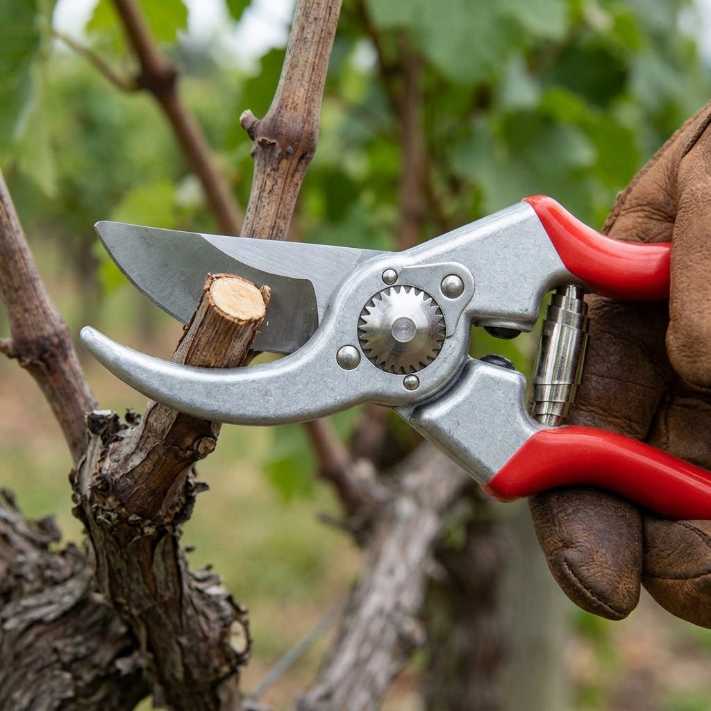 Secateurs with Toothed Centre-Nut for Clean Cuts (view 2)
