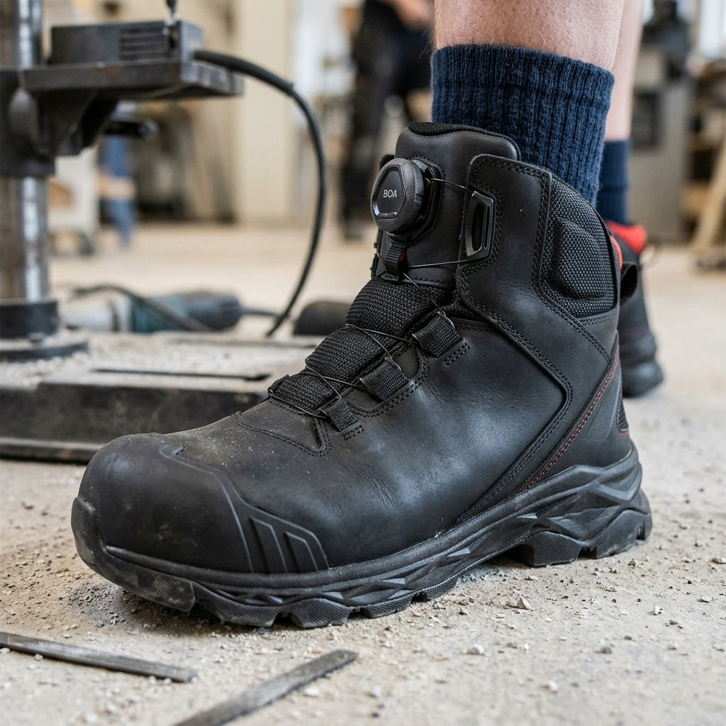 Mid Safety Boots S3 Composite-Toe UK2-14 (view 2)