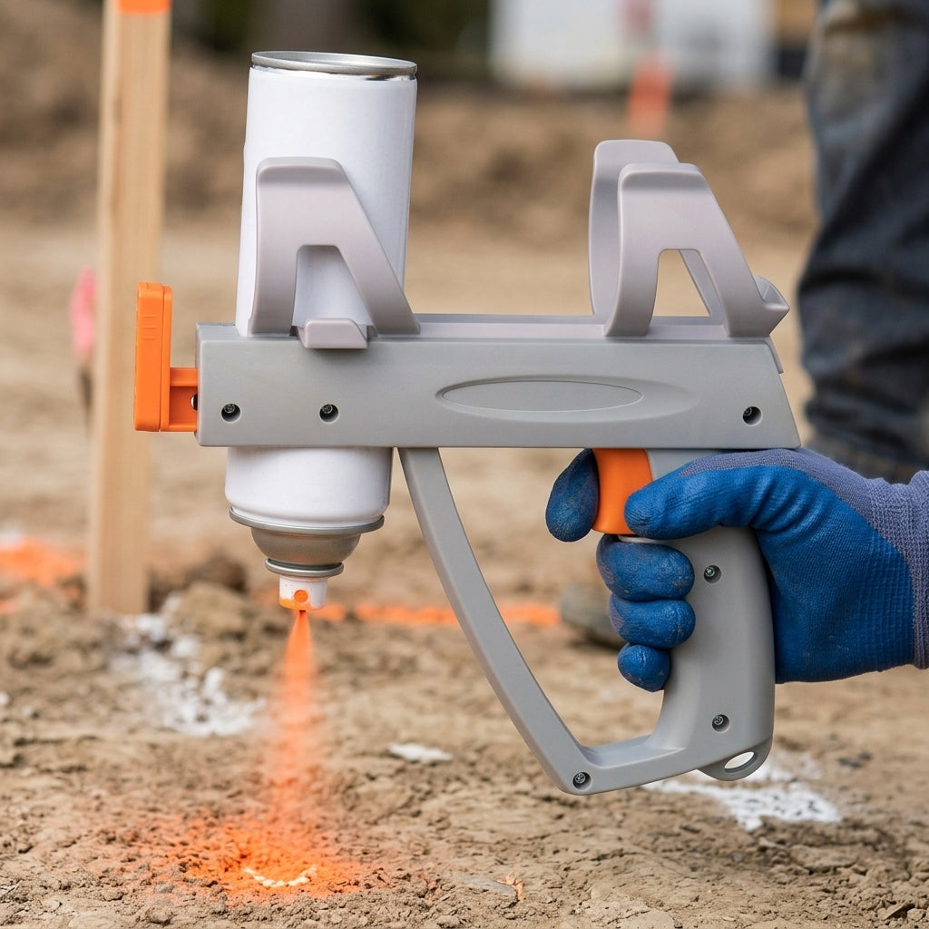 Lightweight Aerosol Gun Handle for Marking (view 2)