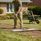 Levelawn for Smoothing and Distributing Top Dressing Materials - Image 2