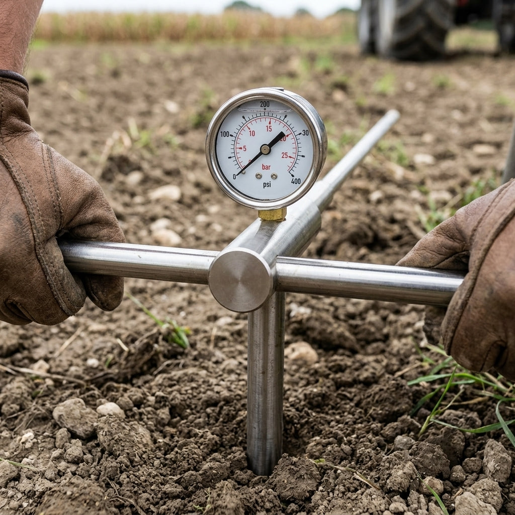 Soil Penetrometer - Soil Compaction Tester (view 2)