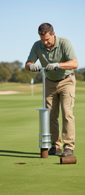 Turf Hole Cutter with Standard Blades