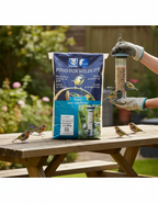 Bird Seed Blend with Calcium-Rich Oystershell Grit for Enhanced Egg Production 12.75kg