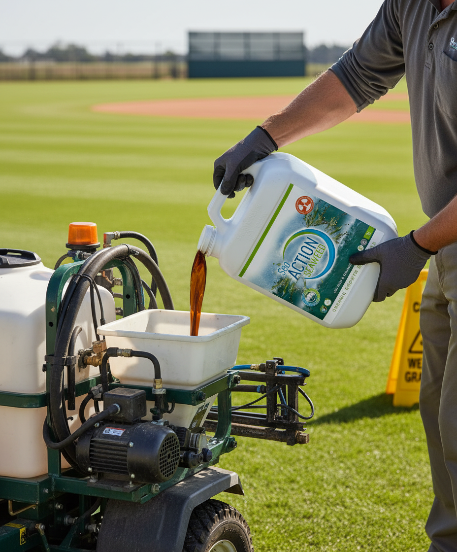 Liquid Seaweed Biostimulant 5L for Turf Health and Soil Improvement