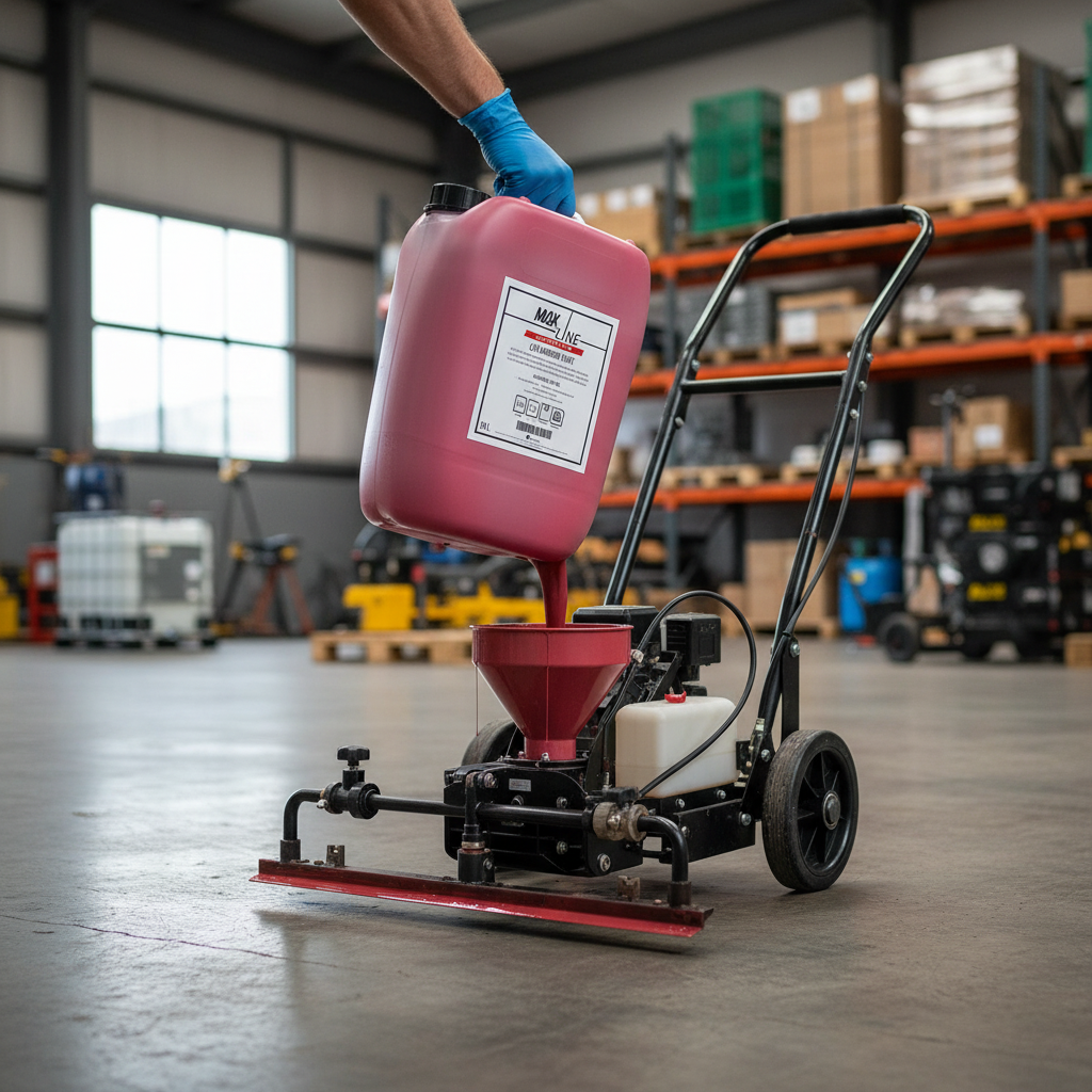 Red Line Marking Paint 10L