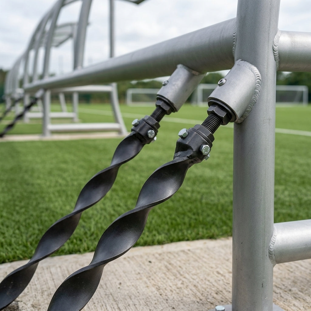 Freestanding Aluminium Team Shelter Spira-Lock Kit (view 2)