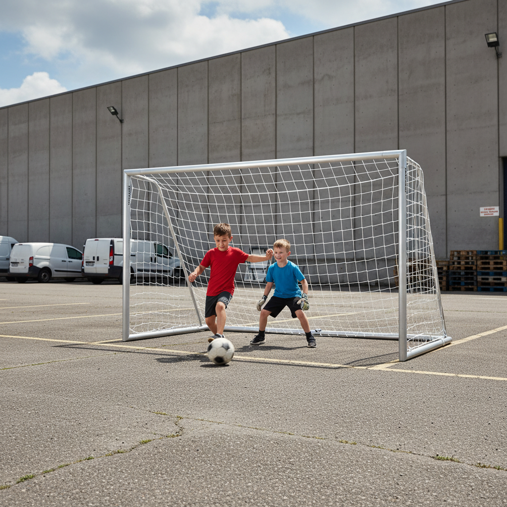 Folding Mini Football Goal Nets 3.66 m x 1.83 m