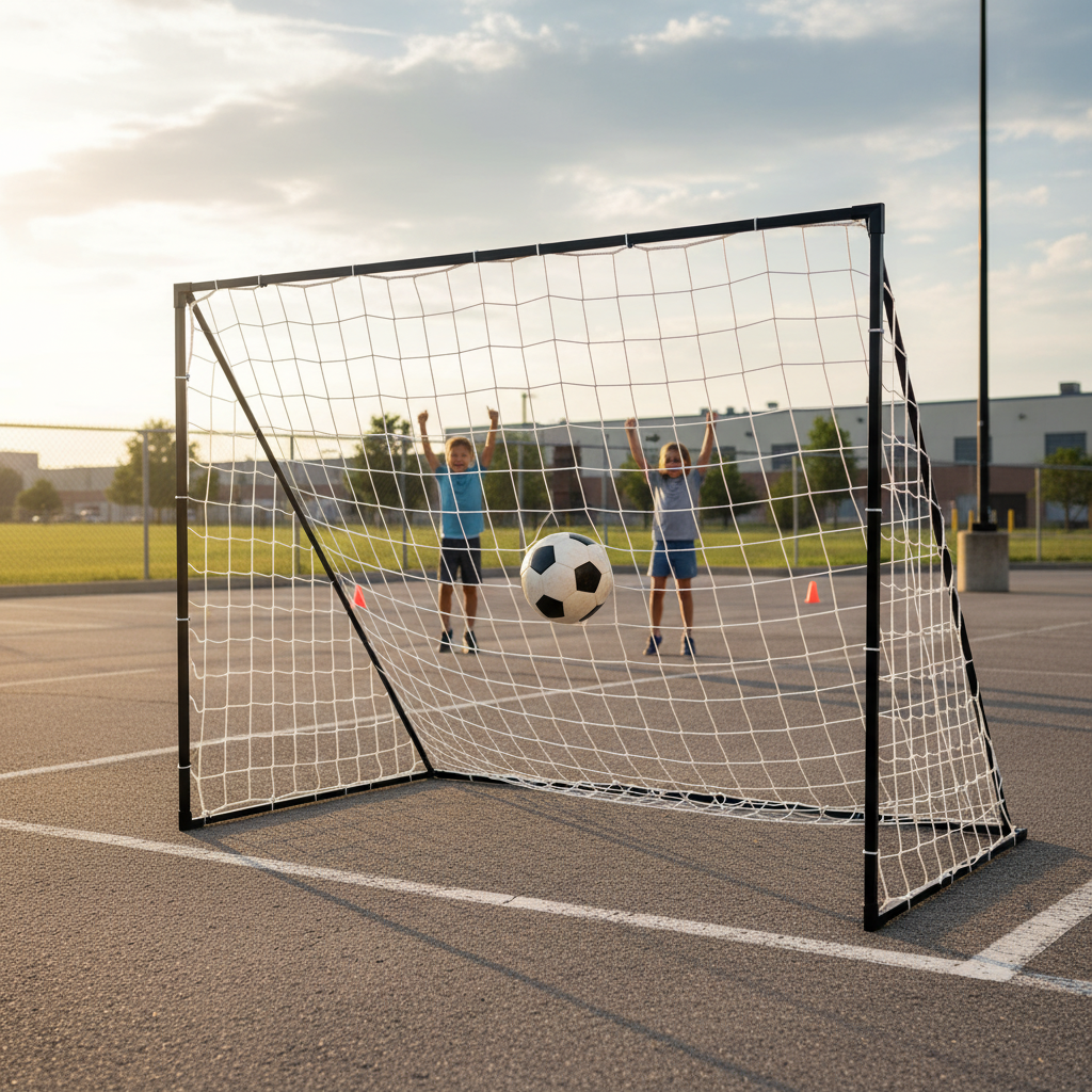 High-Performance Football Goal Nets 7.32m x 2.44m