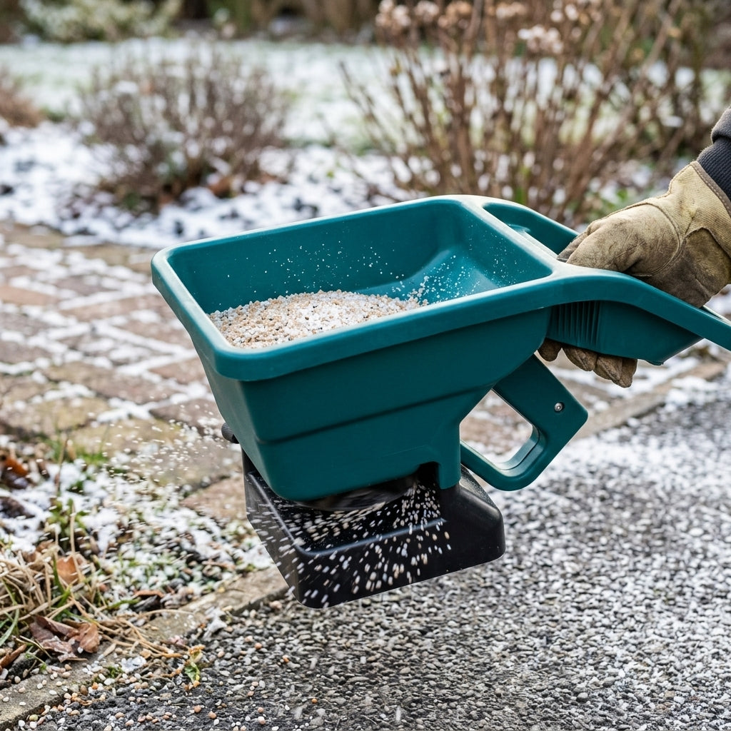 Handheld Spreader for Fertiliser and Salt (view 2)