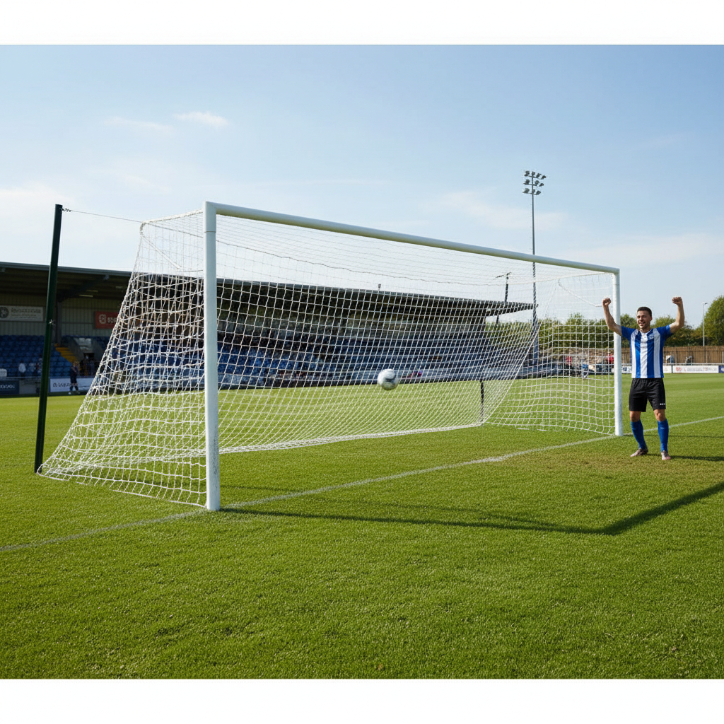 Heavyweight Football Goal Posts 60mm Steel Construction