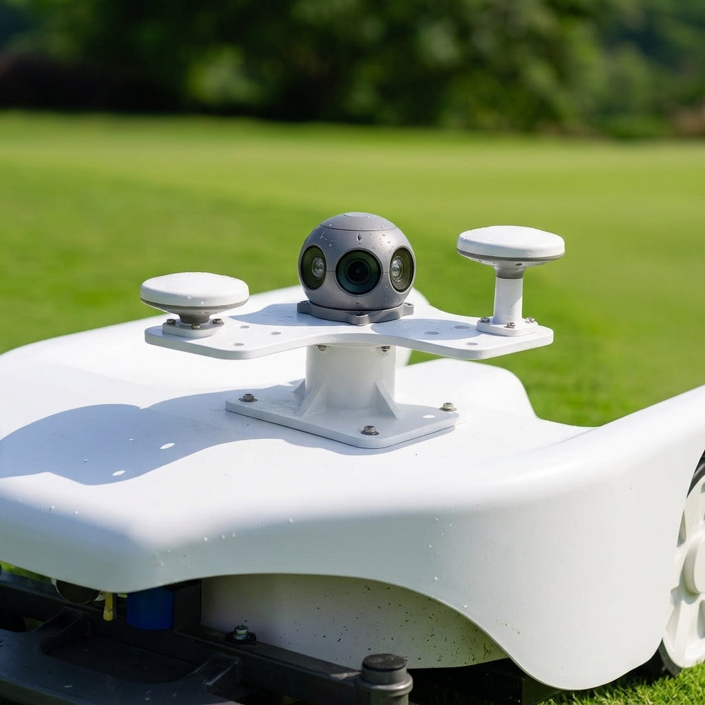Robotic Mower 3D LiDAR Dual RTK Navigation (view 2)