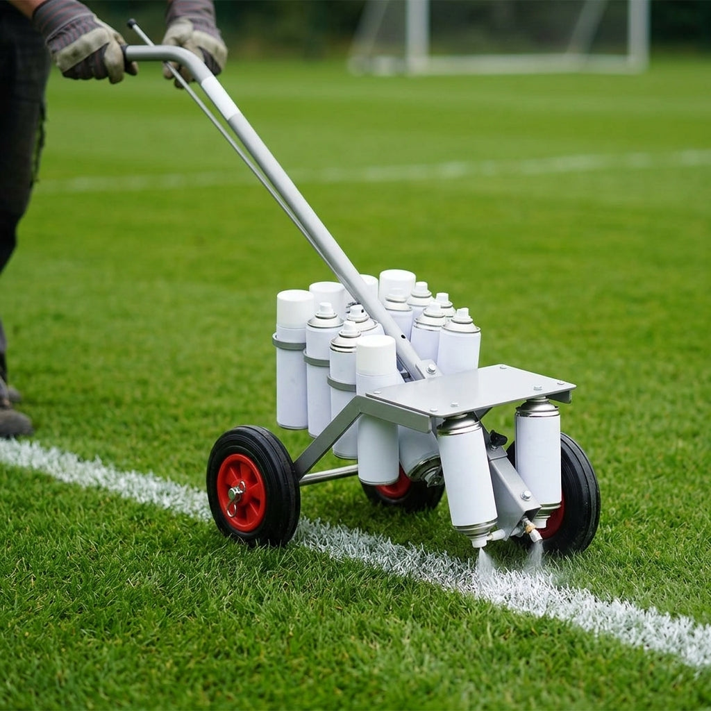 Aerosol Line Marker Package with 12 Cans and Applicators (view 2)