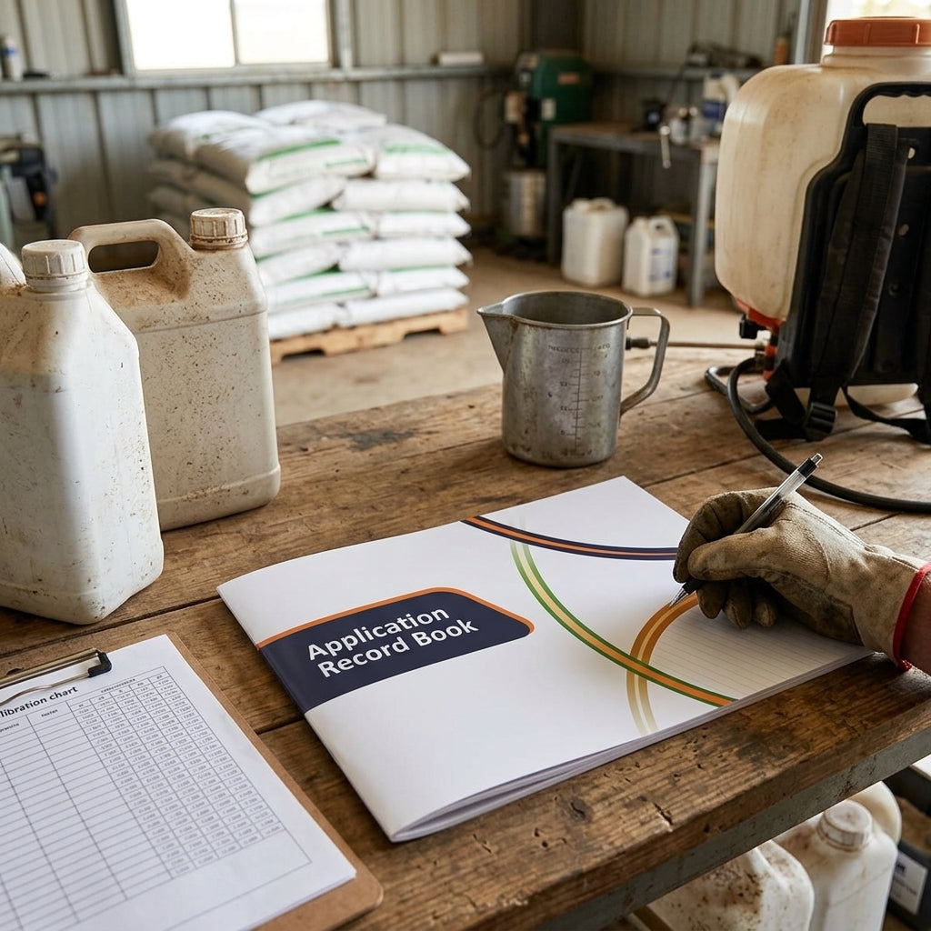 Pesticide Application Record Book