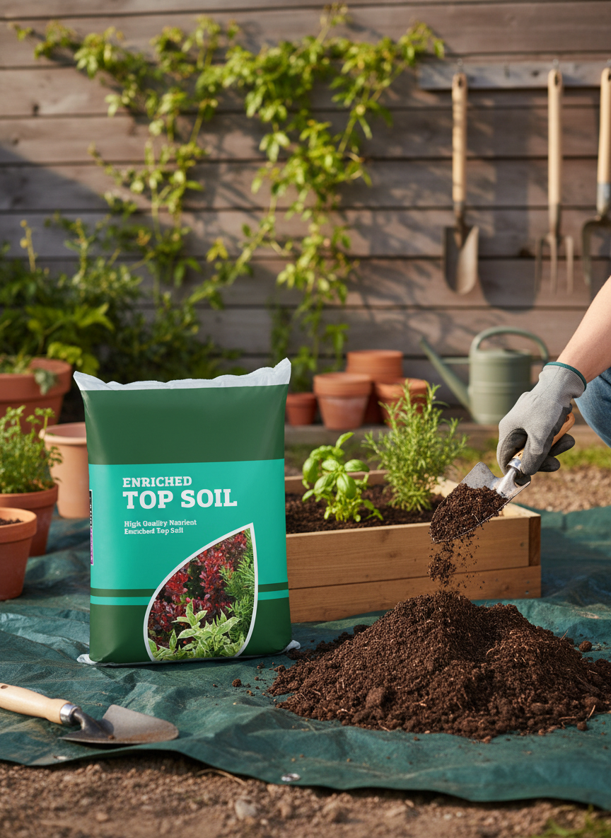 Enriched Top Soil 25L