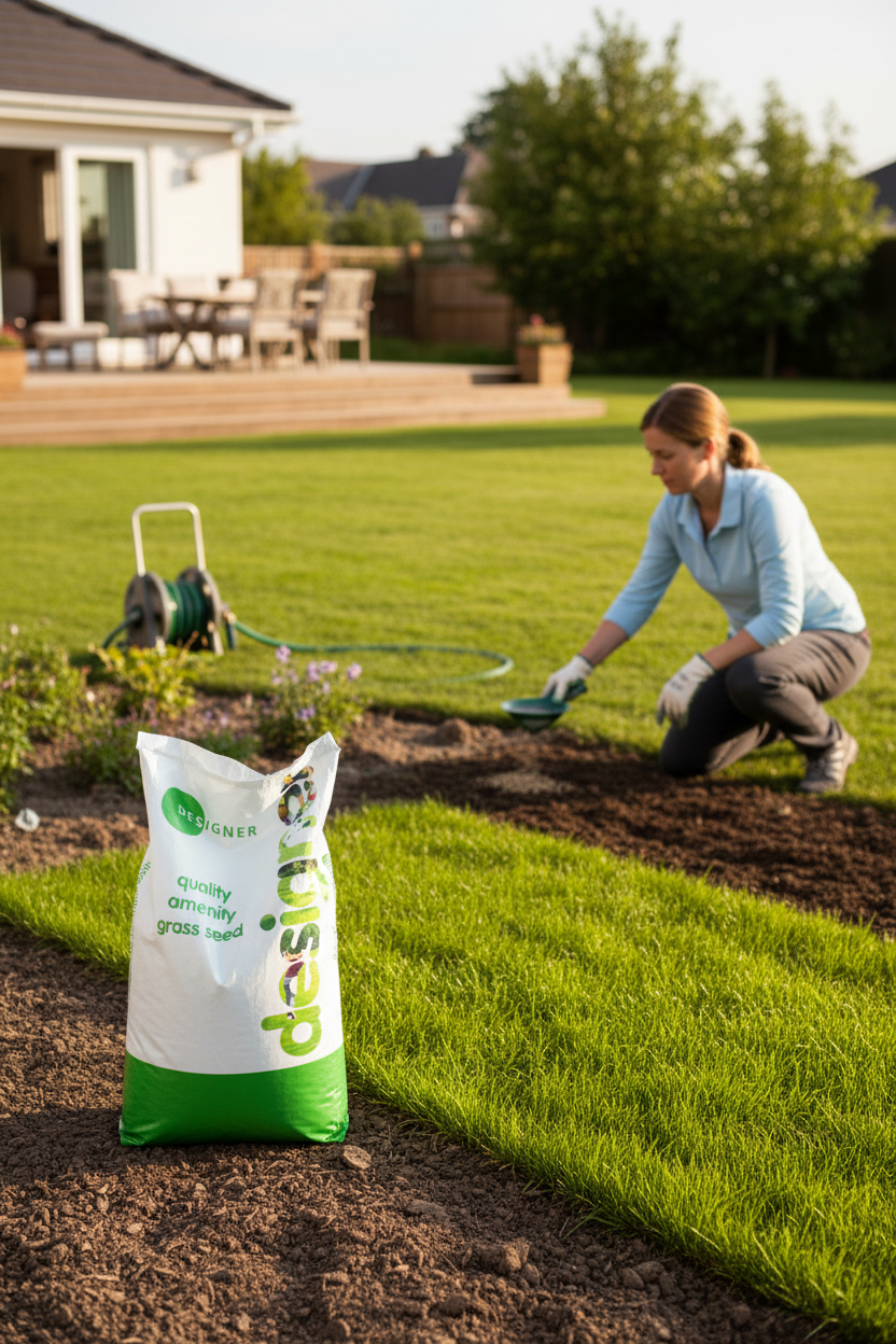 Grass Seed Blend 20kg for Soil Stabilisation and Low Maintenance Growth - Image 2